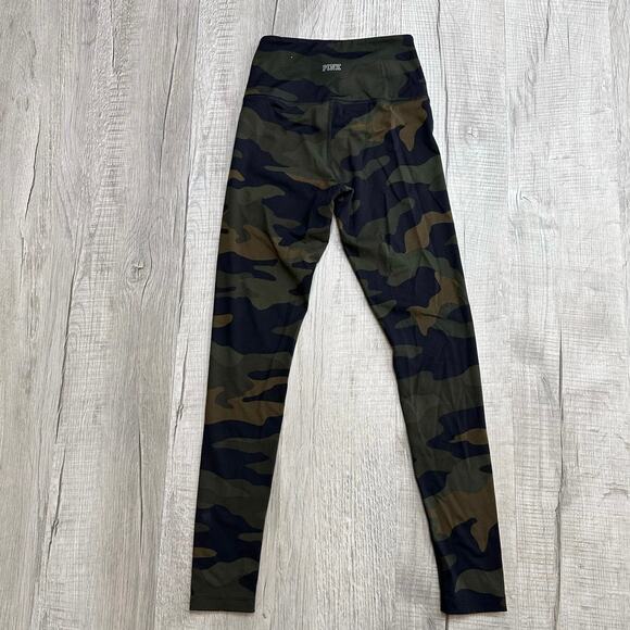 Yoga Pant Bundle Nike/Pink Victoria WMNS XS Black/Camo Pull On Active Gym Lot - Picture 5 of 13